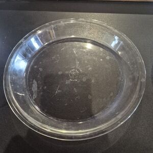 Pyrex Clear Glass Pie Plate